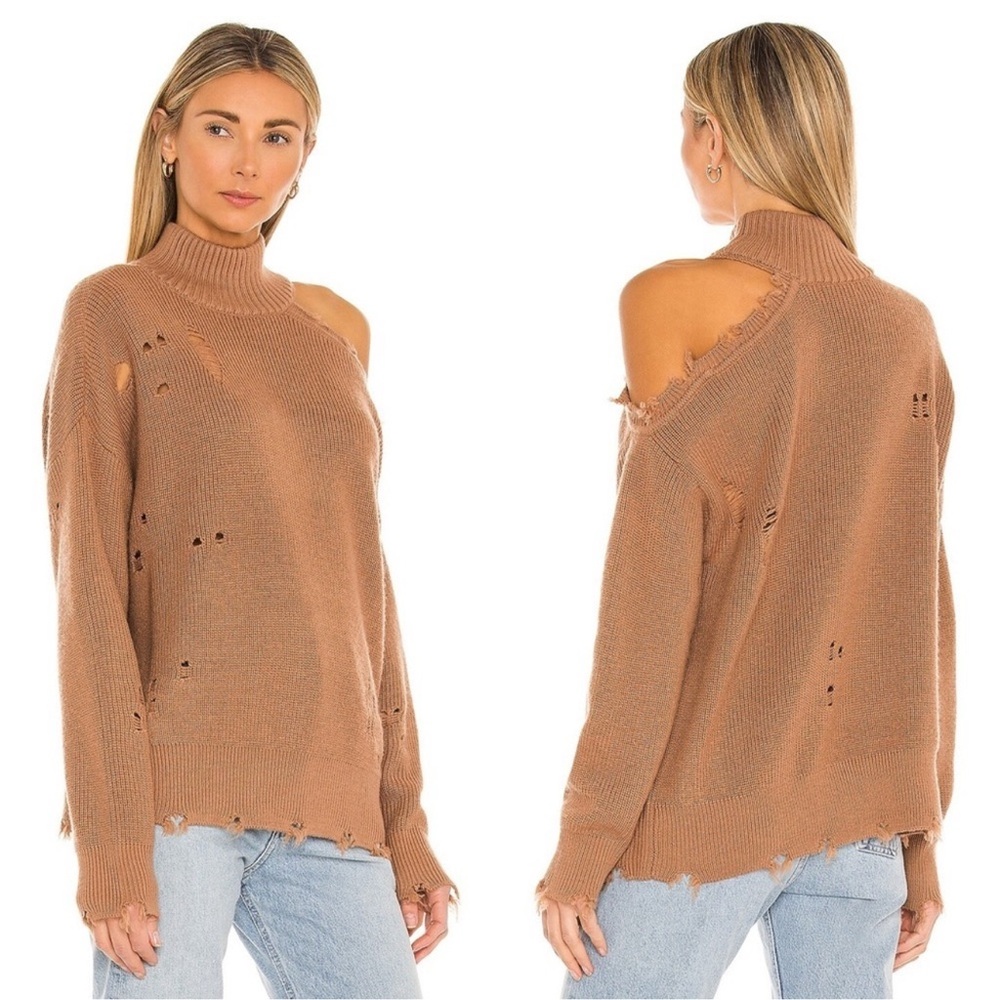 Lovers + Friends Arlington sweater in camel